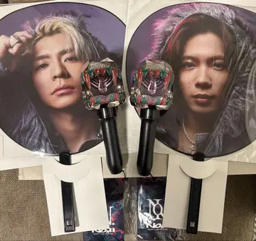 Number_i 2025 NO.II 응원봉 2개 부채 2장 세트