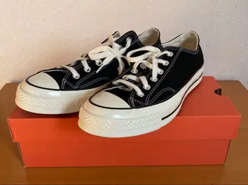 CT70 척테일러 블랙 로우컷 26.5cm