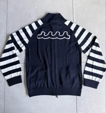 [ 새상품 ] muta MARINE 니트 가디건 네이비 보더 L사이즈