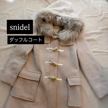 snidel 스나이델 더플 코트 사이즈 표기 0
