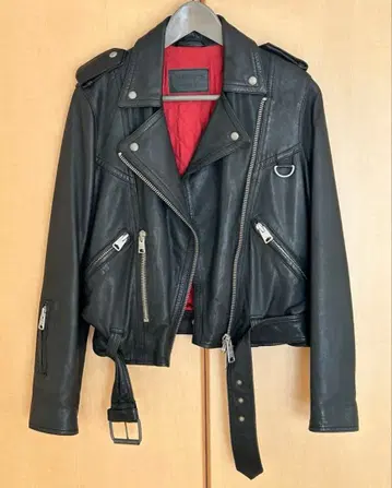 ALLSAINTS 블랙 라이더 자켓