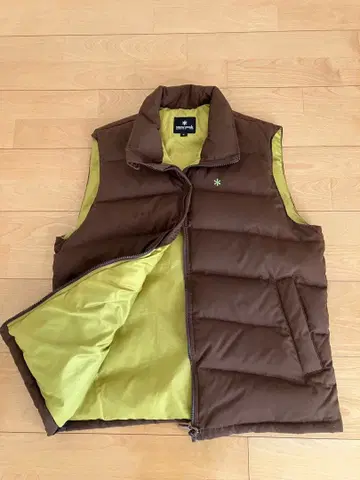 스노우피크 퀼팅 베스트 XL 브라운