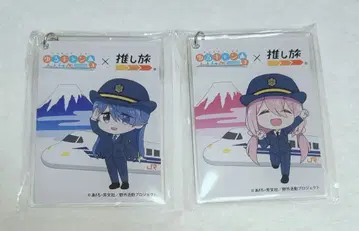 유루캠 x 시즈오카현 아크릴 키링 카카미가하라 나데시코 시마 린