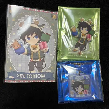 귀멸의 칼날 토미오카 기유 크리스마스 아크릴 스탠드 오너먼트 참 포스카