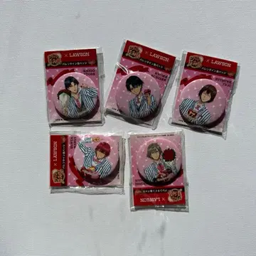 테니스의 왕자님 캔 배지 로손 콜라보 2016년 발렌타인데이