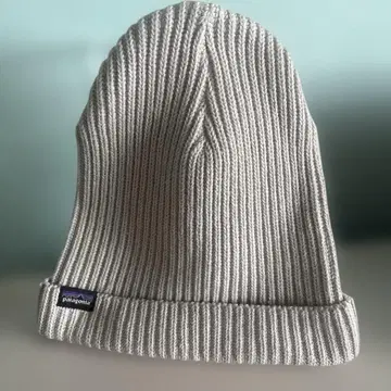 파타고니아 세련된 라이트 그레이 patagonia 비니 니트 모자