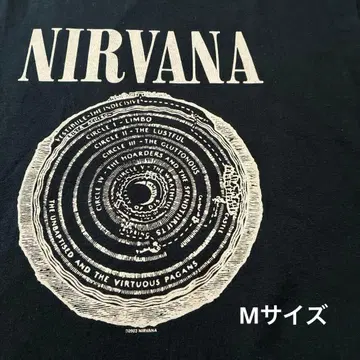 NIRVANA 블랙 T셔츠 M