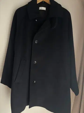 카구레 싱글 P코트 블랙 새상품급