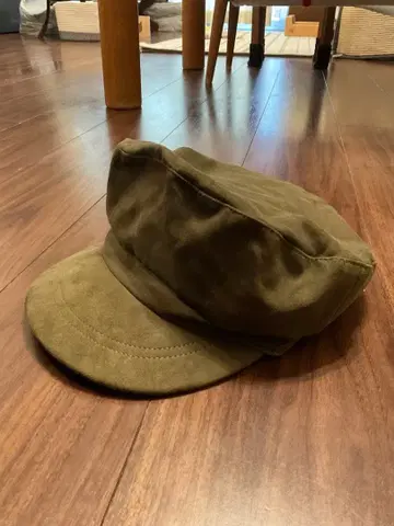 올리브 그린 헌팅 캡 프리 사이즈