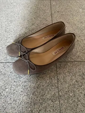 BARCLAY 그레이 발레 슈즈 22.5cm