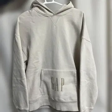 상위 모델 GAP 베이지 후드티 EST.1969