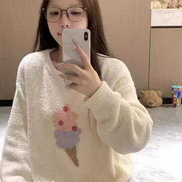 여성용 룸웨어 반기모 보들보들