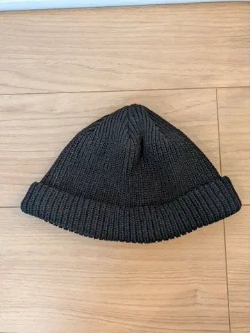 KIJIMA TAKAYUKI 블랙 니트 모자