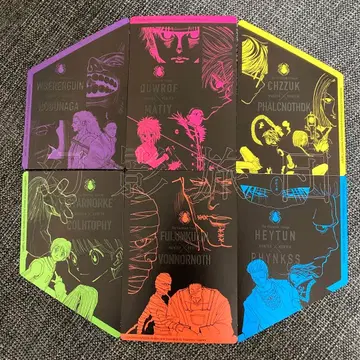 HUNTER x HUNTER 오리지널 컷 카드 환영여단 클로로 페이탄