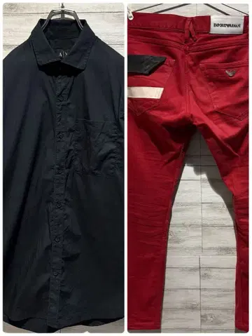 아르마니 상하의 인기 색상 세트