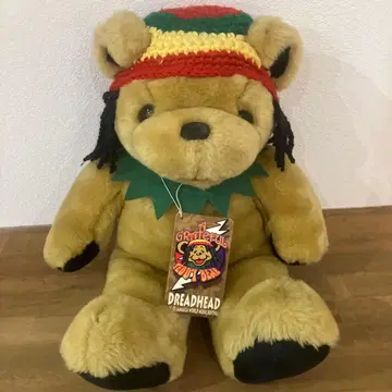 그레이트풀 데드 Dreadhead 봉제 인형 라스타 컬러