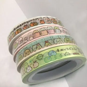 미개봉 새상품 스미코구라시 4종 테이프 세트 레어