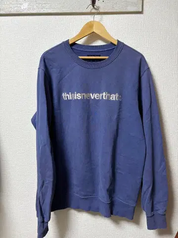 thisisneverthat 네이비 로고 트레이닝복