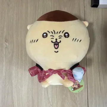 치이카와 (먼작귀) 밤만쥬의 꼬리 살짝 앉기 봉제 인형