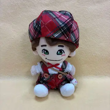 치비누이 옷 누이 옷 빨간색 x 체크 나니와단시