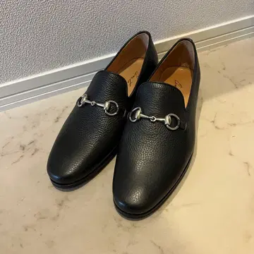 [ 거의 미사용 ] Cento Felina 캐주얼 비트 로퍼 블랙