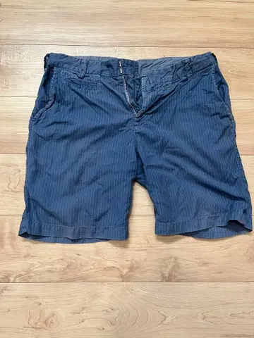 SAVE KHAKI UNITED 스트라이프 숏팬츠