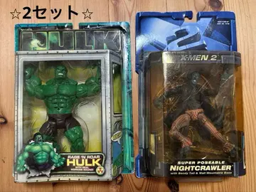 TOYBIZ 2세트 헐크 X-MEN2 나이트크롤러