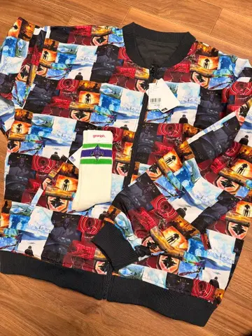 graniph x 에반게리온 리버서블 블루종 덤 포함!