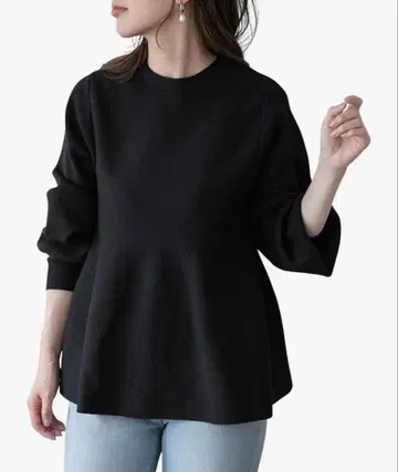 페플럼 니트 풀오버 어반 리서치 서니 라벨 Web 한정품