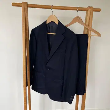 Ring Jacket for ships 셋업 새상품 네이비 울