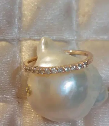 새상품급 K10 핑크 골드 반지 사이즈 8