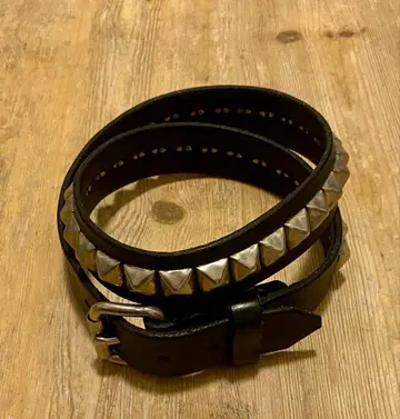 가격 인하 미국제 스터드 벨트 웬디스 tory leather