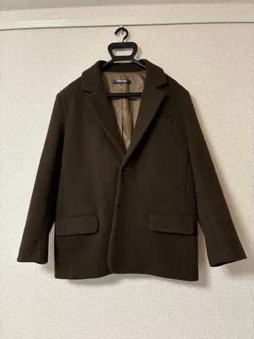 브라운 테일러드 자켓