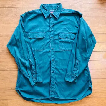 50s 60s BIG MAC 워크 셔츠 밴드 포함