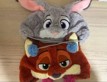 주토피아 닉 주디 팬캡