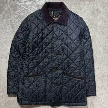 LAVENHAM RAYDON 퀼팅 자켓 36 네이비 영국제