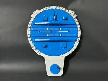 프라레일 큰 회전대 파란색 작동 OK!