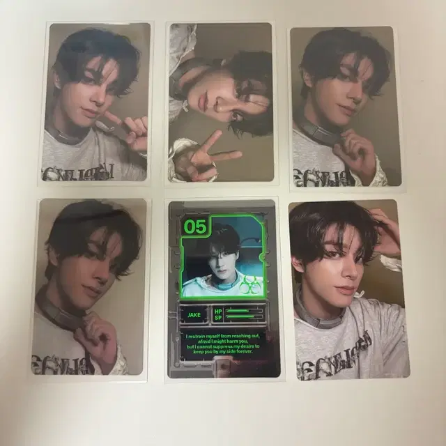 일괄)엔하이픈 제이크 포토카드 디자이어 앨범
