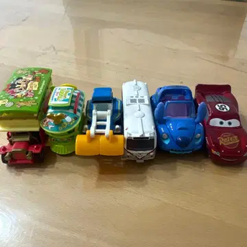 디즈니 토미카 6대 묶음 판매