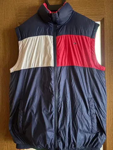 TOMMYJEANS TOMMYHILFIGER 충전솜 베스트 남성용 L