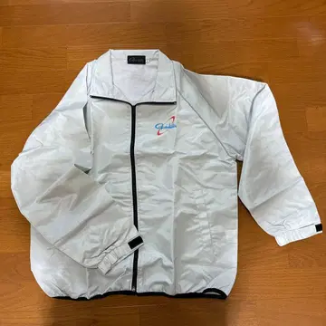 Gamakatsu 화이트 나일론 자켓 L