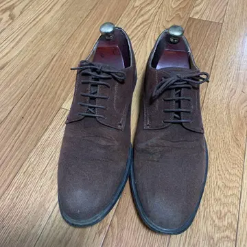 브라운 스웨이드 드레스 신발