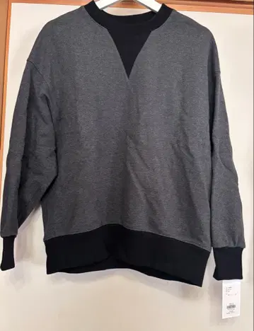 [ 미사용 새상품 ] PASSIONE 파시오네 그레이 맨투맨 긴팔