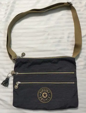 Kipling 숄더백 그레이