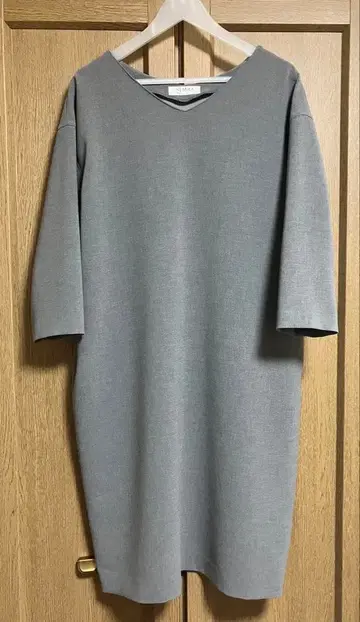 올 시즌 7부 소매 원피스