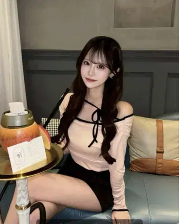 cross ribbon pink tops KR10043