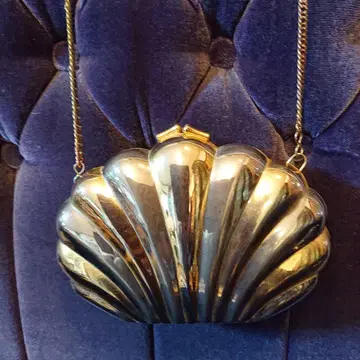 골드 계열 & 실버 계열 젤 형태 파티 숄더 Bag 빈티지