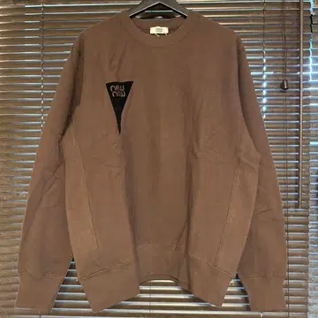 [미사용 새상품] new now 코튼 맨투맨 L사이즈