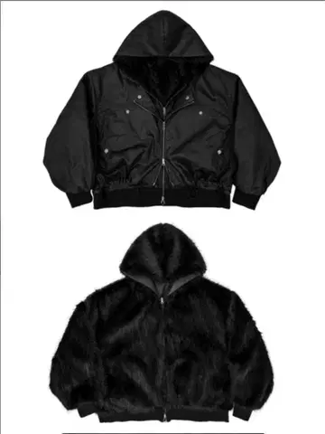 로젠크로이츠 LAYERED REVERSIBLE FUR BLOUSON
