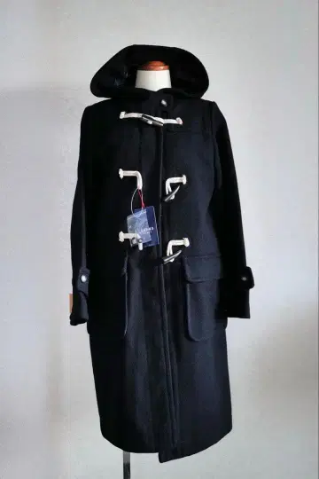 택 포함 미사용 빔즈 네이비 더플 코트 라이너 포함 BEAMS